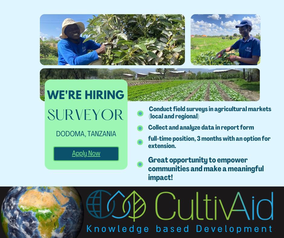 Surveyor Job Vacancy at CultivAid