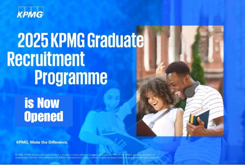 2025 KPMG East Africa Graduate Recruitment (Any Degree)
