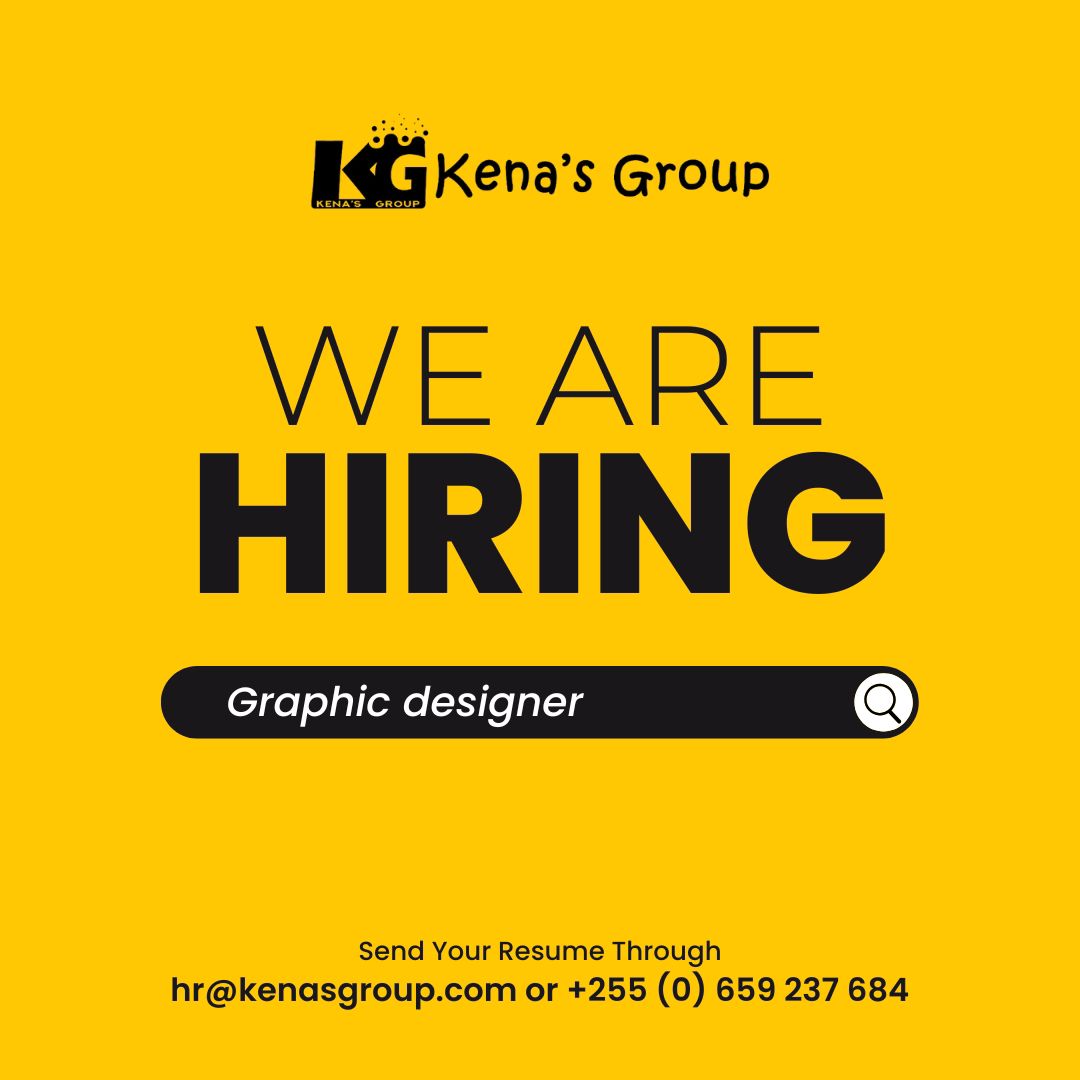 Graphic Designer Job Vacancy at Kena's Group